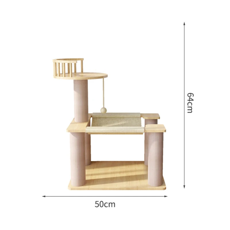 Modern cat tree tower large cat apartment tree game furniture scraper cat climbing frame tree