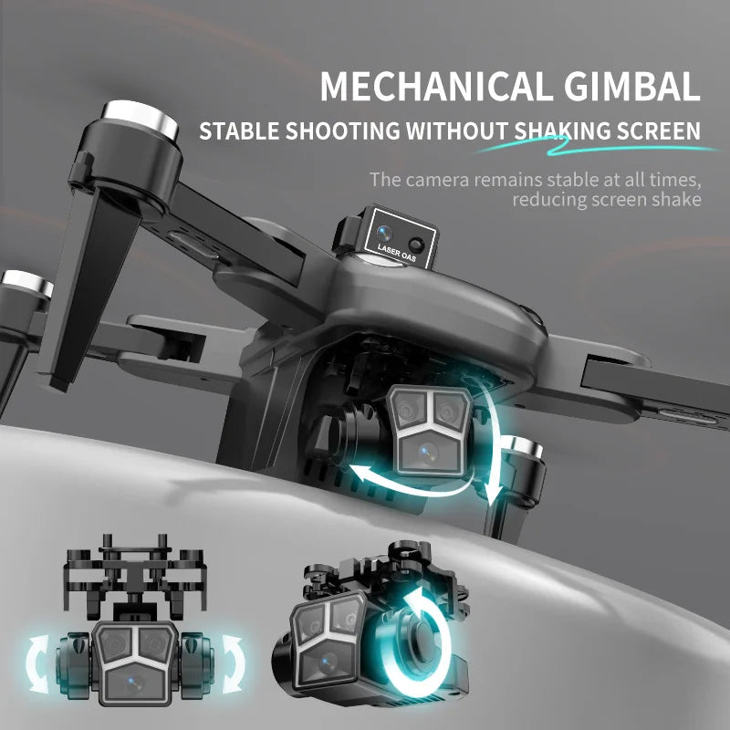 S16 GPS Drone 8K Professional FPV Dron with 4K Camera Photography RC Quadcopter Aerial Aircraft Helicopter HD Obstacle Avoidance