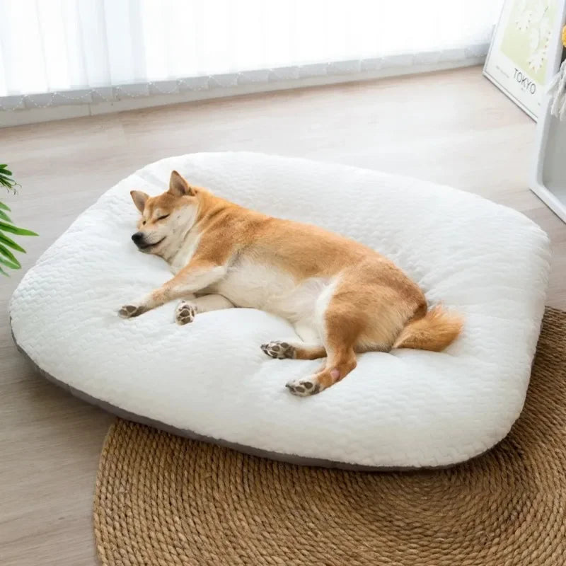 Dog Bed Basket Soft Padding Sofa Cat Mat Large Pet Puppy Warm Nest Kennel for Small Medium Large Dogs Plus Size Sleeping Mattres