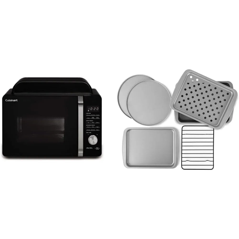 Countertop AMW-60 3-in-1 Microwave Airfryer Oven, Black