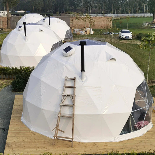 Hot Sale Winter Outdoor Luxury Trade Show Tent Transparent Tents Igloo Geodesic Dome House Tent